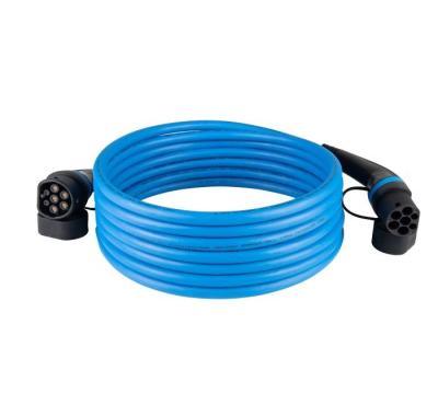 Китай 3 тип 2 заряжателя ev длины кабеля IEC 62196 участка подгонянное к зарядному кабелю режима EV типа 2 со штепсельной вилкой 32A продается