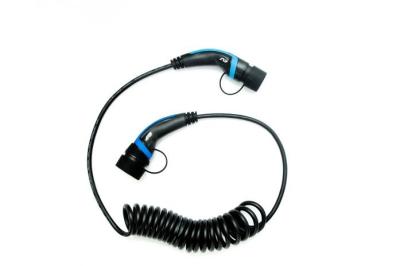China 16A Type 2 To Type 2 Electric Vehicle Charging Cable 1 Phase AC European Standard for sale