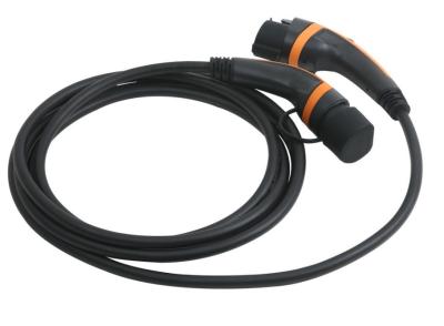China SAE J1772 10m Type 1 To Type 2 EV Charging Cable Smart EVSE Standard Grounding for sale