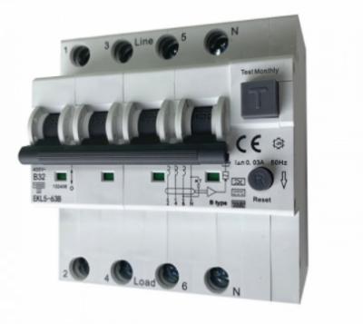 China IEC 62423 32A RCD Circuit Breaker MCB RCCB RCBO With Overcurrent Protection for sale