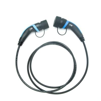 China 16A 3 Phase 11KW IEC Type 2 Connector Vehicle Charging Cable With 5m Cable for sale