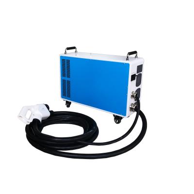 China High Speed 20kW CHAdeMo Fast Charger CE 60A 380V Portable Car Charging for sale