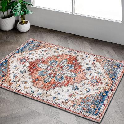 Chine Floor Washable Traditional Vintage Low Pile Persian Small Oriental Rug à vendre