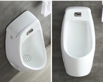 China Gravity Flushing Wall Hung Urinal Bowl Top Spud For Male Or Kid for sale