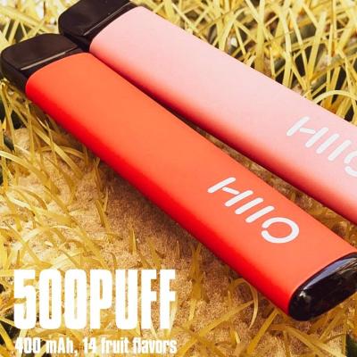 China 2% Nic 500 Puffs 3.7V Flavored Vaporizer Pen Electronic Cigarettes 2.0ML E Liquid for sale