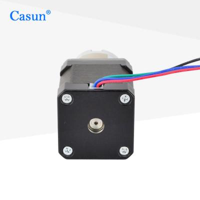 China 42x42x48mm 2.77V NEMA 17 Geared Stepper Motor 2 Phase RoHS Approved for sale