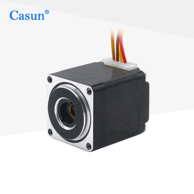 China 1.8 Degree Hollow Shaft NEMA 11 Micro Stepper Motor For Medical Machine Robot Camera en venta