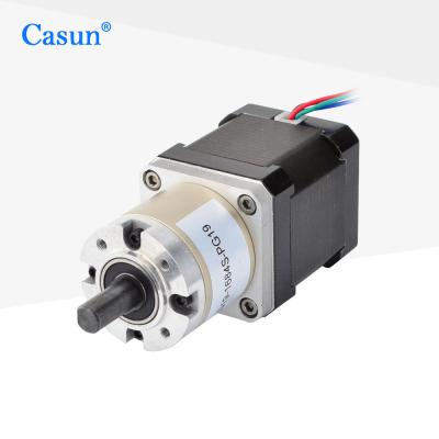 China Accurate NEMA 17 Gearbox Stepper Motor For Robot 17HS15-1684S-PG27 for sale