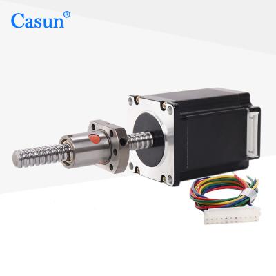 China 3A Ball Srew Linear Stepper Motor 2000mN.M 57x57x76mm for sale