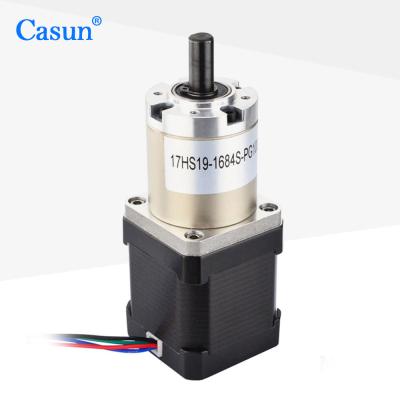 China 42x42x40mm NEMA 17 Geared Stepper Motor 2 Phase 12.5V RoHS Stepping Motors for sale
