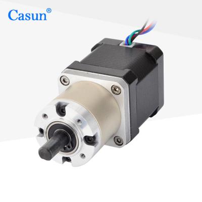 China 42x42mm NEMA 17 Geared Stepper Motor 2.77V With Gear Box Gear Reducer for sale