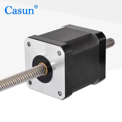 China 48mm Body 450mN.M Non Captive Stepper Motor Tr5*2 NEMA 17 For Medical Instruments for sale