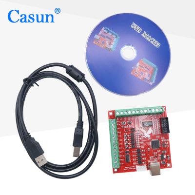 China Casun MACH3 Breakout Board CNC USB MACH3 4 Axis Interface Driver for sale