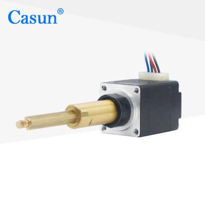 China 0.6Amp Nema 8 Lead Guide 19.05 Lead Screw Stepper Motor Tr3.5x0.6096 For Medical Machine for sale
