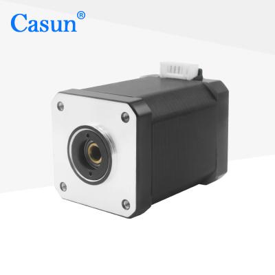 China 1.8 Degree Hollow Shaft NEMA 17 Micro Stepper Motor 3.0A 2 Phase For Robot for sale