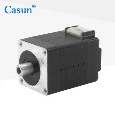 China Nema 8 Dual Hollow Shaft Stepper Motor 30mm Body 0.6A With CE ROHS for sale
