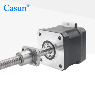 China NEMA 17 Linear Stepper Motor Lead Screw Tr8*2 40mm Body 0.45N.M For Industrial Automation for sale
