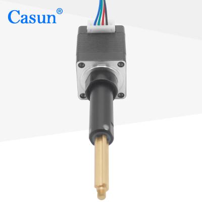 China Micro 0.5kg/600pps Nema 8 Stepper Motor Lead Screw Linear Actuator For Beauty Equipment for sale