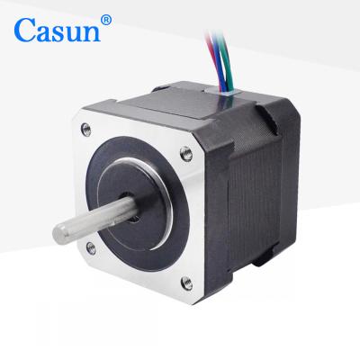 China 0.43N.M Dual Shaft Stepper Motor NEMA 17 DC With Automatic Packaging Machine for sale