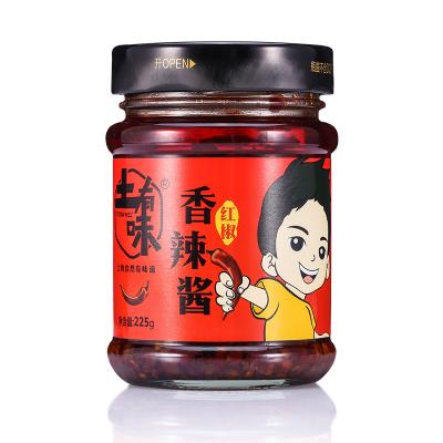 China Fragrance Chinese Spicy Chilli Sauce 280g Canned Style ISO Certified for sale