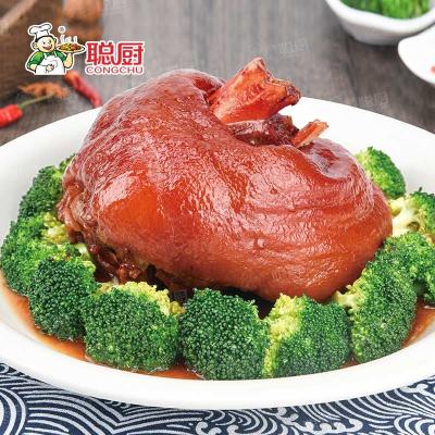중국 천천히 익힌 붉은 돼지 어깨살 찜 요리 맛있는 건강식 냉동 조리 판매용