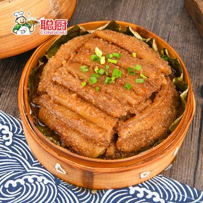 중국 쌀가루를 곁들인 중국식 냉동 기성품 HACCP 찐 돼지고기 판매용