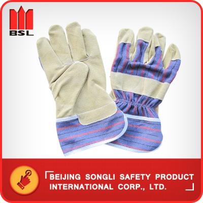 China SLG-88PBSA  Pig split leather working safety gloves for sale