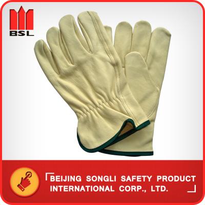 China SLG-CA503KT  Cow grain leather working safety gloves for sale