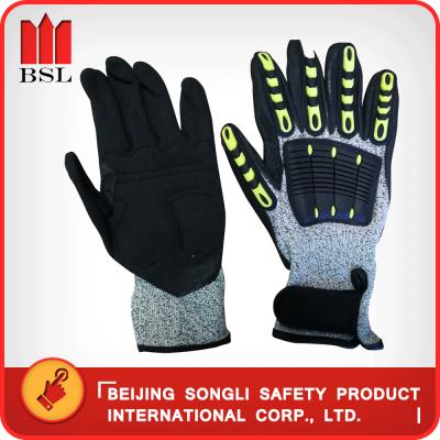 China SLG-0391 Cut resistance TPR working gloves for sale