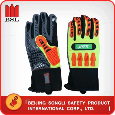 China SLG-0512 impact resistance TPR mechanic working gloves for sale