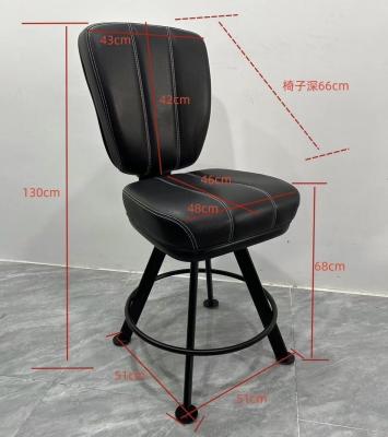 China Bar Chairs for Casino Stool Cassino Gaming Rooms Made in China New Chairs Guangzhou LieJiang Factory Price For Sale en venta