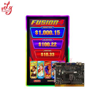 China Fusion 4 PCB Boards Multi - Game Slot Gaming PCB Boards For Slot Machines Support Digital Ideck for sale