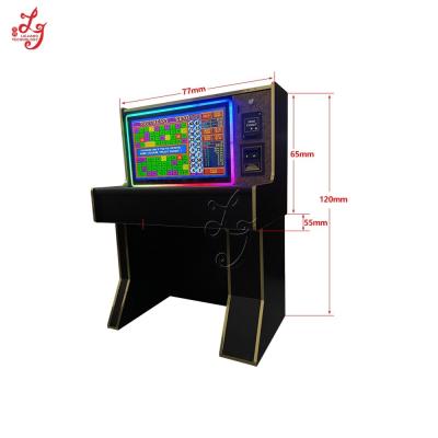 China Lucky Life Keno Win Bomb Bonus High Pay Out Gaming Support Touch Button Classic 6 Games On Board Wooden Cabinet for sale