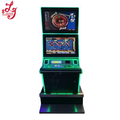 China Roulette Dual Screen Jackpot Video Slot Machines / Casino Gambling Machines for sale