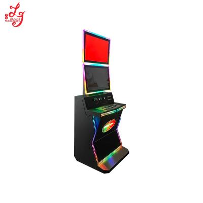 China 23.6 Inch Casino Dual Monitors Touch Screen Gaming Cabinet Video Slot Gaming Machines For Sale for sale