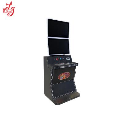 China Dual Monitors 23.6 Inch Metal Box Casino Touch Screen Gaming Cabinet Video Slot Gaming Machines For Sale for sale