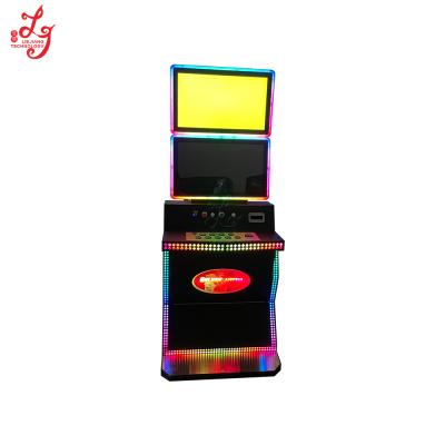 China Dual Monitors 23.6 Inch Casino Touch Screen Gaming Cabinet Video Slot Gaming Machines For Sale for sale