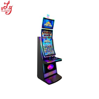 China 43 inch USA Curved Video Slot Gaming Metal Slot Game Machines Cabinet For Sale for sale