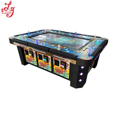China 10 Players Fish Table Skilled Game Machines Metal Box Cabinet For Sale zu verkaufen