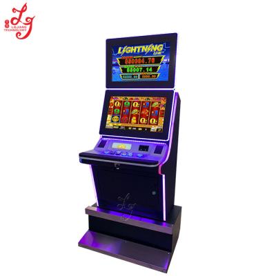 China Máquinas de juego video de la ranura de la linterna feliz del vínculo del relámpago con el casino del bote en máquinas de juegos de juego de Macao en venta en venta
