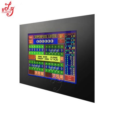 China 25W Pog O Gold Touch Screen Monitor With Ir/ Cp Open Frame VGA CGA LCD Touch Monitor For POG Wms Game Slot Machine for sale
