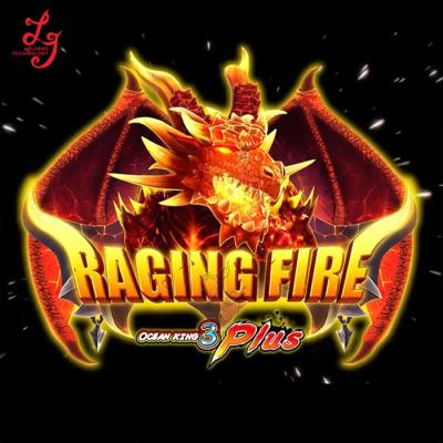 China Raging Fire Fish Table Gambling Men Fish Hunter Game Machine 55 Inch for sale