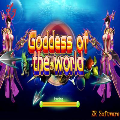 China 6 Seaters Goddess World Arcade Fish Table Game Machines for sale