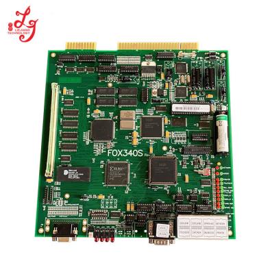 中国 金の接触Fox 340 PCB板金の接触PCBのゲーム板22のインチのモニターのゲーム・マシンの販売のための木のキャビネットのベストの価格 販売のため