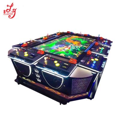 China 100 Inch Fish Table Cabinet Fishing Hunter Arcade Game Machine for sale