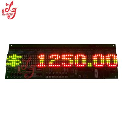 China LED Progressive Display POG And KENO LED Display For POG 510 580 595 for sale