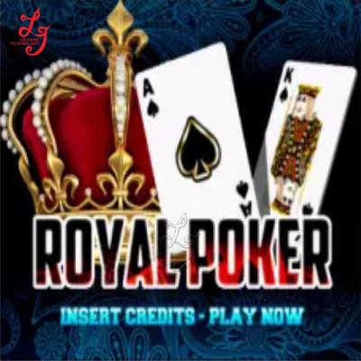 China Royal Poker Video Electronic Gambling Slot Casino Game Machine for sale