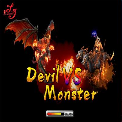 China Devil VS Monster Arcade Skilled Casino Slot Gambling Arcade Fish Hunter Gambling Games Machines for sale