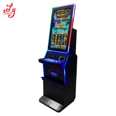 China Fire Link Multi Game 8 In 1 Touch Screen 32'' Curved Vertical Screen Ultimate Games Machines for sale