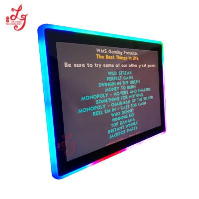 Cina Monitor capacitivo a 27 pollici del gioco del touch screen del monitor del gioco di 3M RS232 del touch screen da vendere in vendita